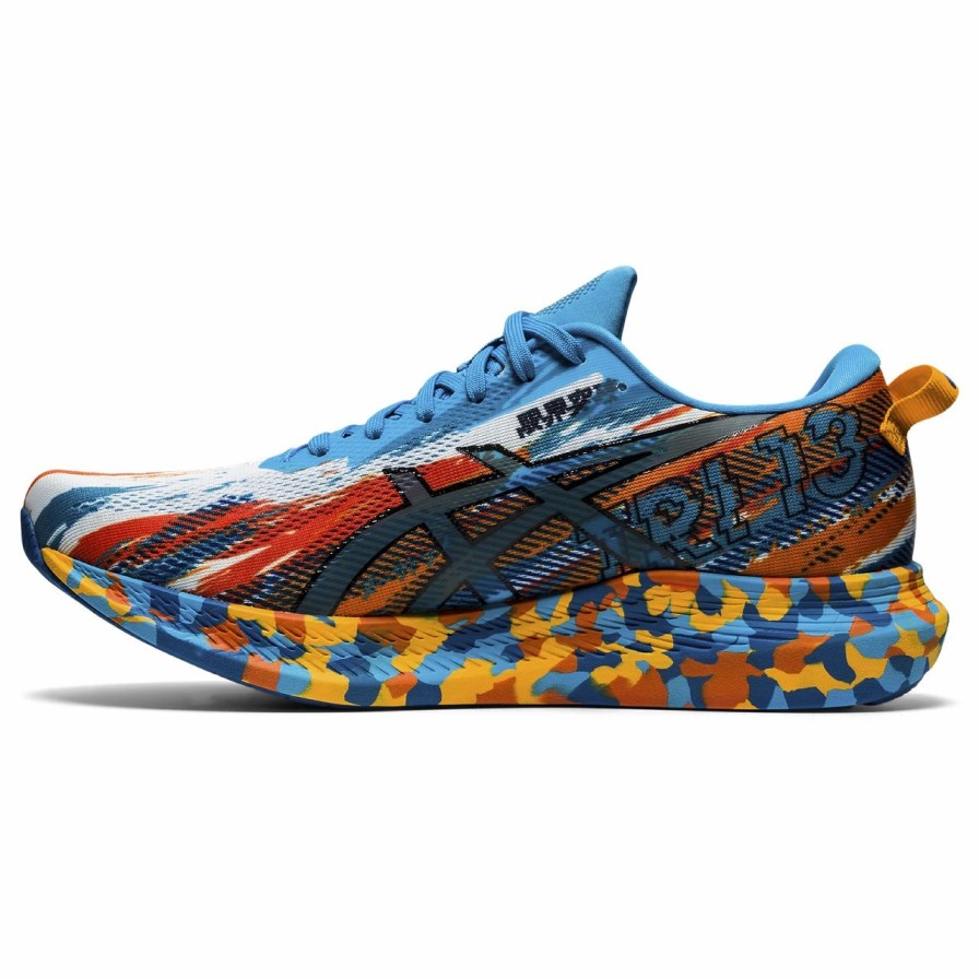 * Asics Men'S Gel-Noosa Tri 13 (400 Digital Aqua/Marigold Orange) | Footwear