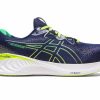 * Asics Men'S Gel-Cumulus 25 (400 Midnight/Cilantro) | Footwear