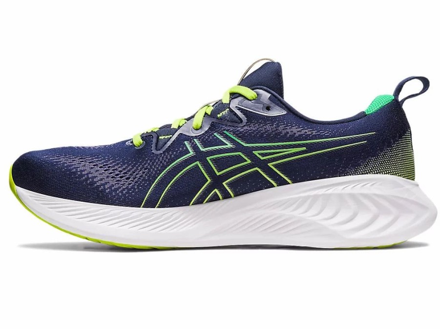 * Asics Men'S Gel-Cumulus 25 (400 Midnight/Cilantro) | Footwear