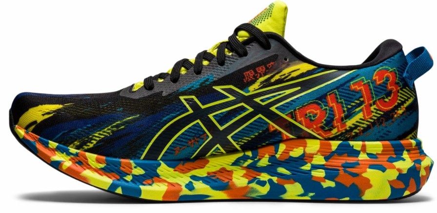 * Asics Men'S Gel-Noosa Tri 13 (002 Black/Sour Yuzu) | Footwear