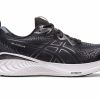 * Asics Women'S Gel-Cumulus 25 (002 Black/White) | Footwear