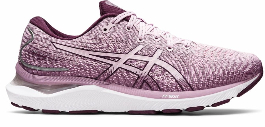 * Asics Women'S Gel-Cumulus 24 (700 Barely Rose/Deep Plum) | Footwear