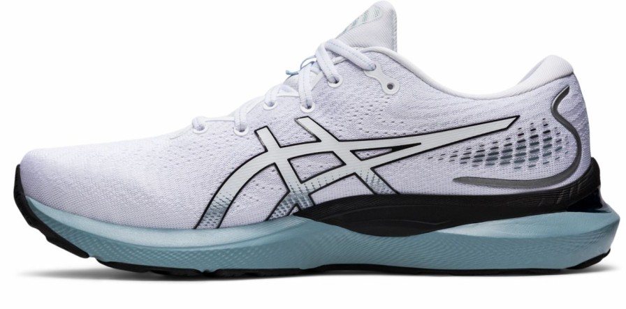 * Asics Men'S Gel-Cumulus 24 (101 White/Black) | Footwear