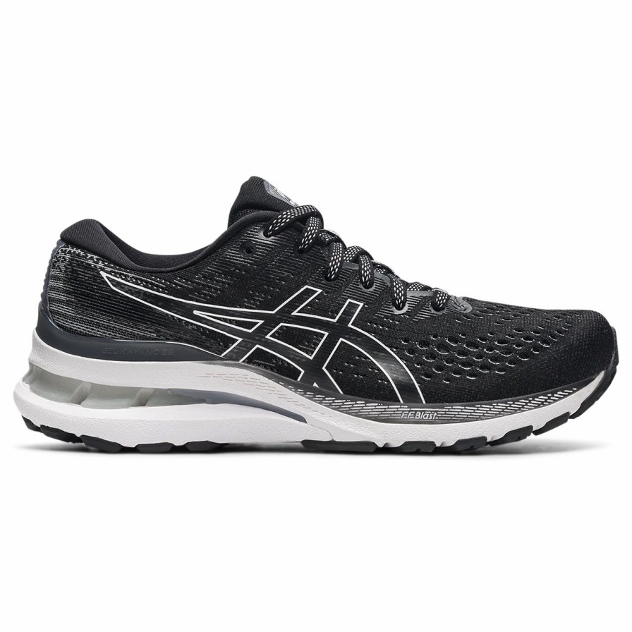 * Asics Women'S Gel-Kayano 28 (003 Black/White) | Footwear