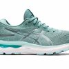 * Asics Women'S Gel-Nimbus 24 Wide (300 Sage/Clear Blue) | Footwear