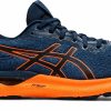 * Asics Men'S Gel-Nimbus 24 (402 French Blue/Shocking Orange) | Footwear