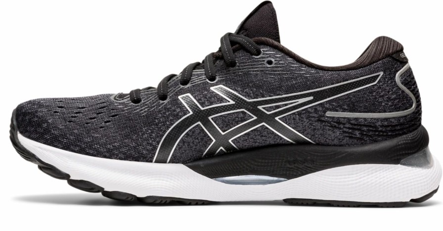 * Asics Women'S Gel-Nimbus 24 (001 Black/Pure Silver) | Footwear