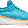 * Asics Men'S Gel-Nimbus 25 (400 Island Blue/Sun Peach) | Footwear