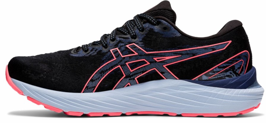 * Asics Women'S Gel-Cumulus 23 (019 Black/Blazing Coral) | Footwear