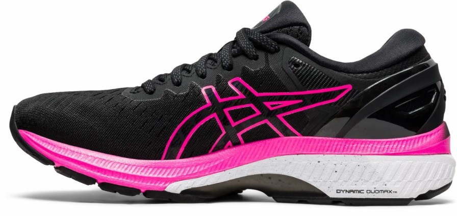 * Asics Women'S Gel-Kayano 27 (003 Black/Pink Glo) | Footwear