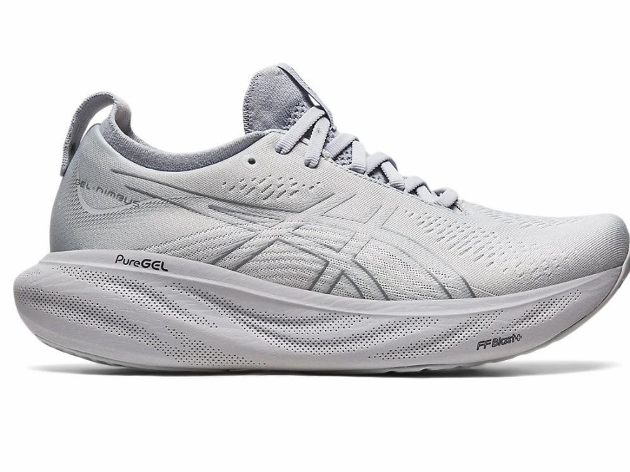 * Asics Women'S Gel-Nimbus 25 (020 Piedemont Grey/Sheet Rock) | Footwear