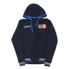 * Vintage Firenze Marathon 2013 Asics Hoodie Xs Navy Polyester | Vintage Sweatshirts & Jumpers