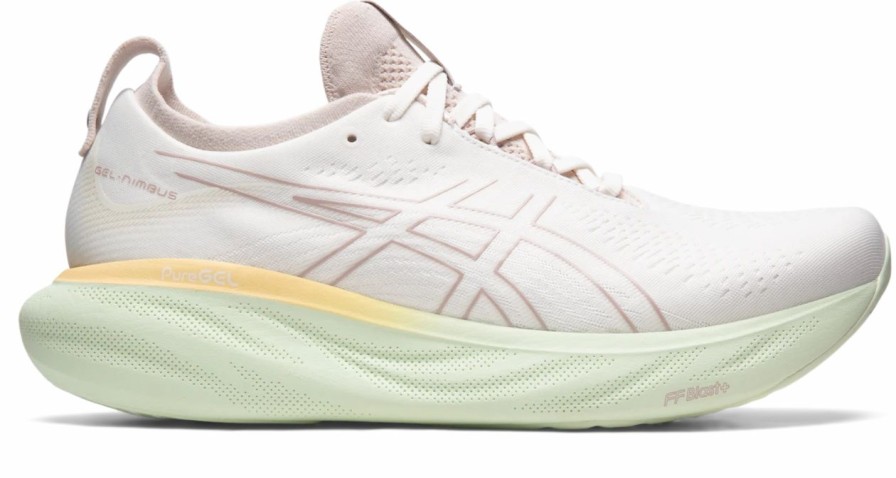 * Asics Men'S Gel-Nimbus 25 (100 Cream/Fawn) | Footwear