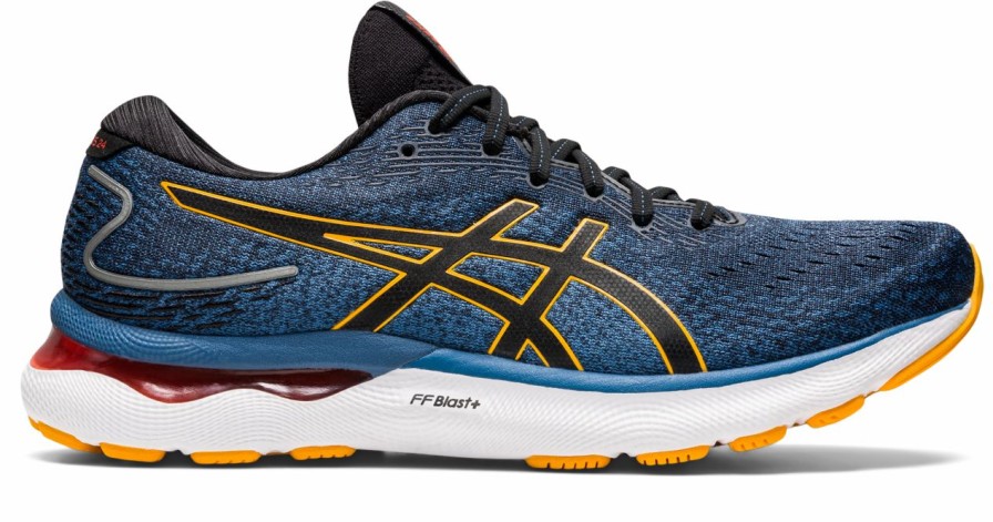 * Asics Men'S Gel-Nimbus 24 (403 Azure/Amber) | Footwear