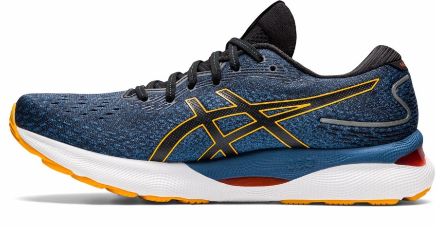 * Asics Men'S Gel-Nimbus 24 (403 Azure/Amber) | Footwear