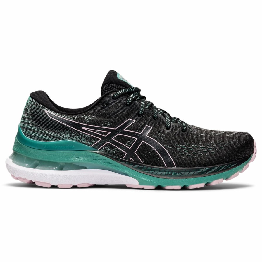 * Asics Women'S Gel-Kayano 28 (004 Black/Sage) | Footwear