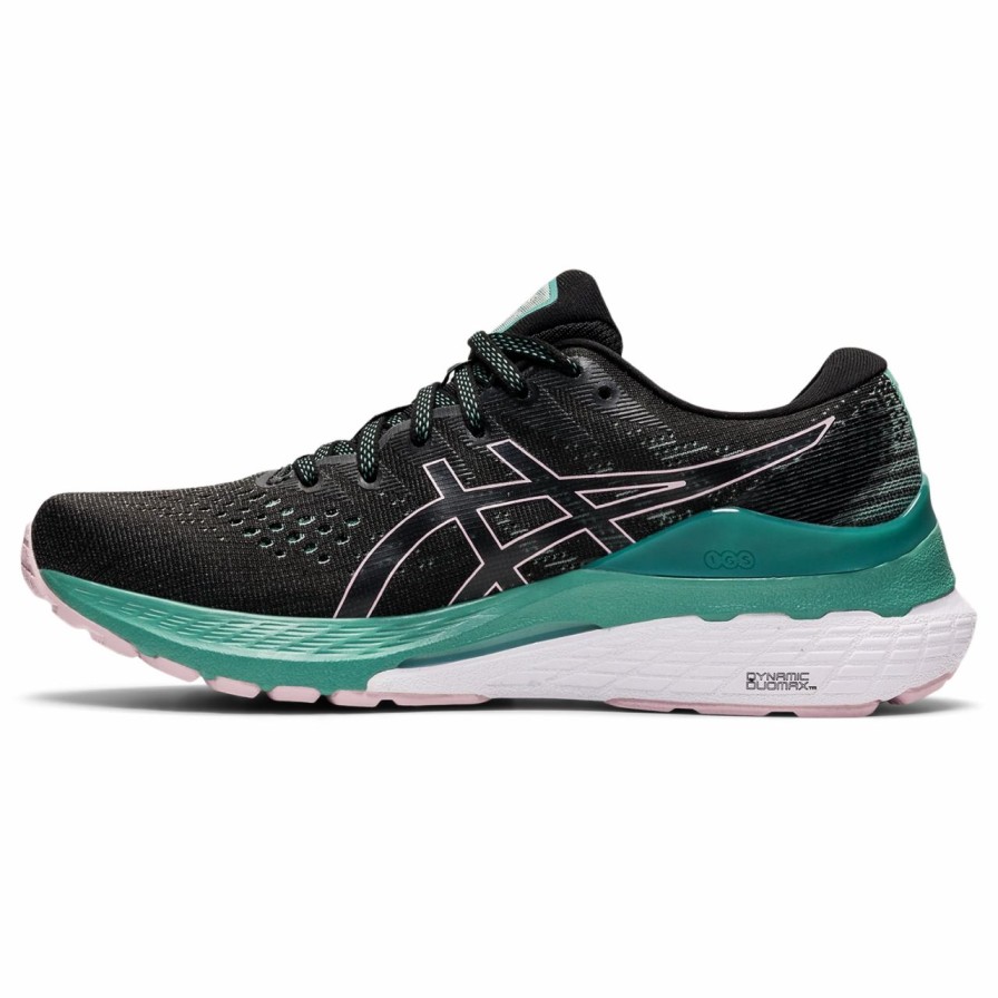 * Asics Women'S Gel-Kayano 28 (004 Black/Sage) | Footwear