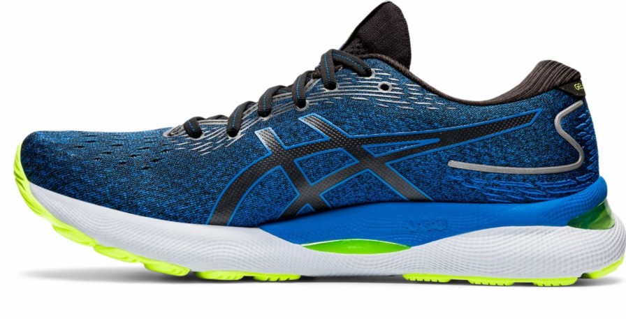 * Asics Men'S Gel-Nimbus 24 (003 Black/Lake Drive) | Footwear