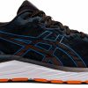 * Asics Men'S Gel-Cumulus 23 Wide (003 Black/Reborn Blue) | Footwear