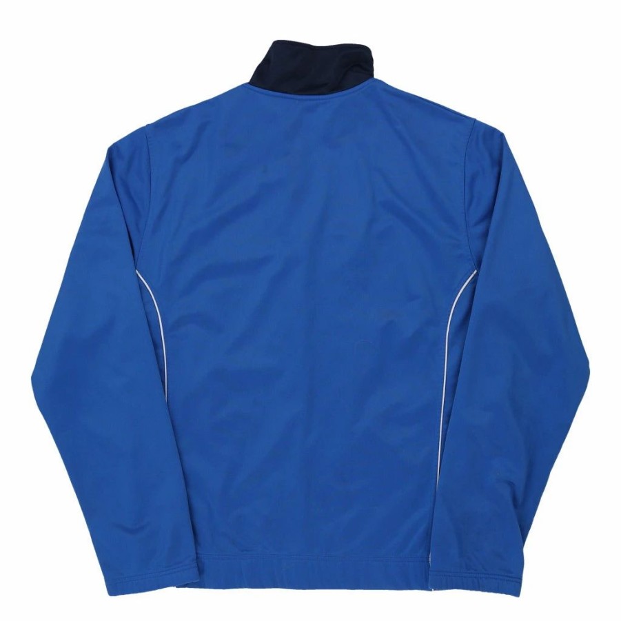 * Vintage Asics Track Jacket Xl Blue Polyester | Vintage Jackets & Coats