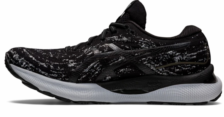 * Asics Men'S Gel-Nimbus 24 Mk (002 Black/Black) | Footwear