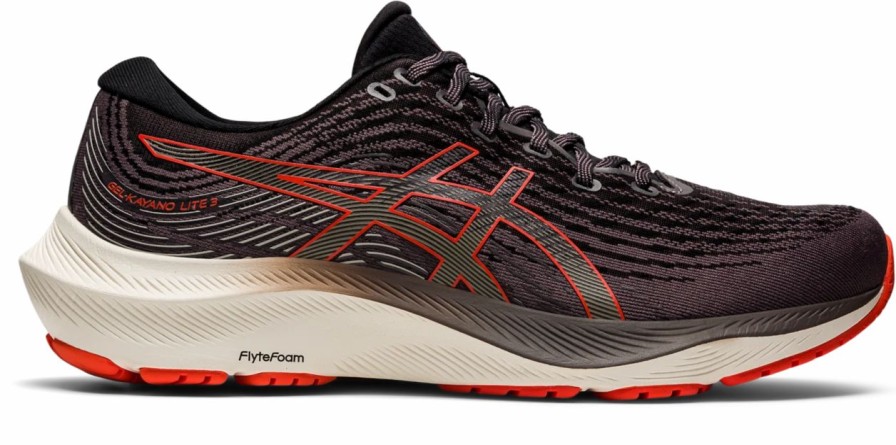 * Asics Men'S Gel-Kayano Lite 3 (020 Smoke Shadow/Cherry Tomato) | Footwear