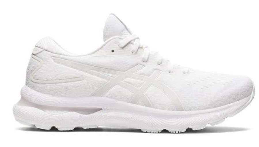 * Asics Women'S Gel-Nimbus 24 (101 White/White) | Footwear