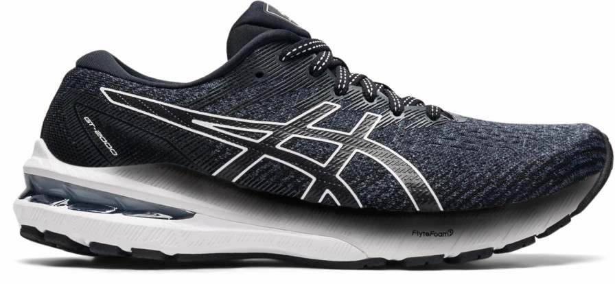 * Asics Women'S Gt-2000 10 (002 Black/White) | Footwear