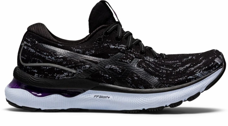 * Asics Women'S Gel-Nimbus 24 Mk (001 Black/Black) | Footwear