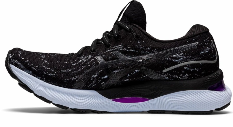 * Asics Women'S Gel-Nimbus 24 Mk (001 Black/Black) | Footwear