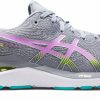 * Asics Women'S Gel-Cumulus 24 (022 Piedmont Grey/Lavender Glow) | Footwear