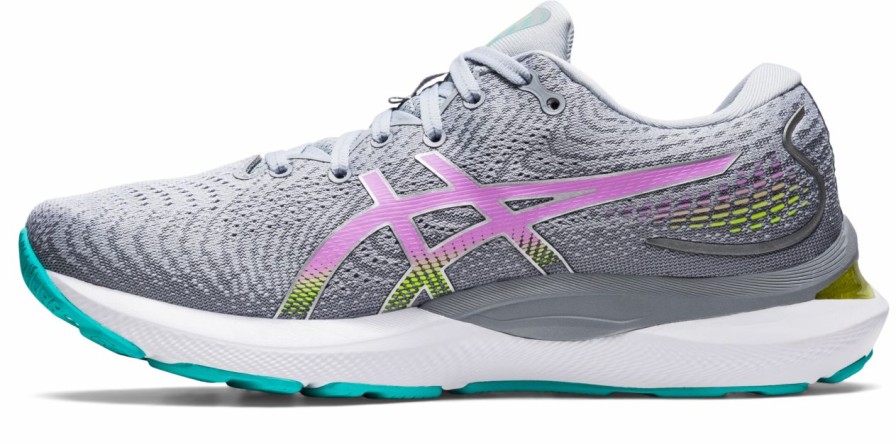 * Asics Women'S Gel-Cumulus 24 (022 Piedmont Grey/Lavender Glow) | Footwear