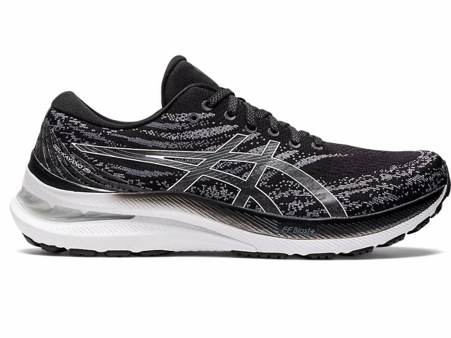 * Asics Men'S Gel-Kayano 29 Wide (002 Black/White) | Footwear