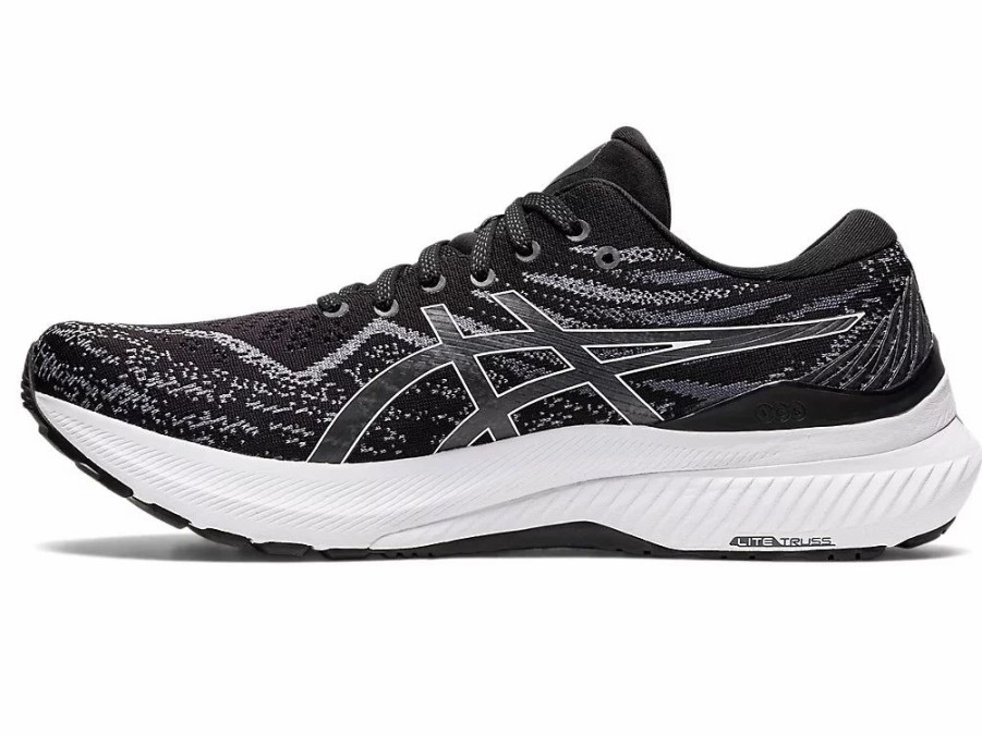 * Asics Men'S Gel-Kayano 29 Wide (002 Black/White) | Footwear