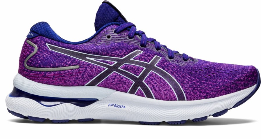 * Asics Women'S Gel-Nimbus 24 (500 Orchid/Soft Sky) | Footwear