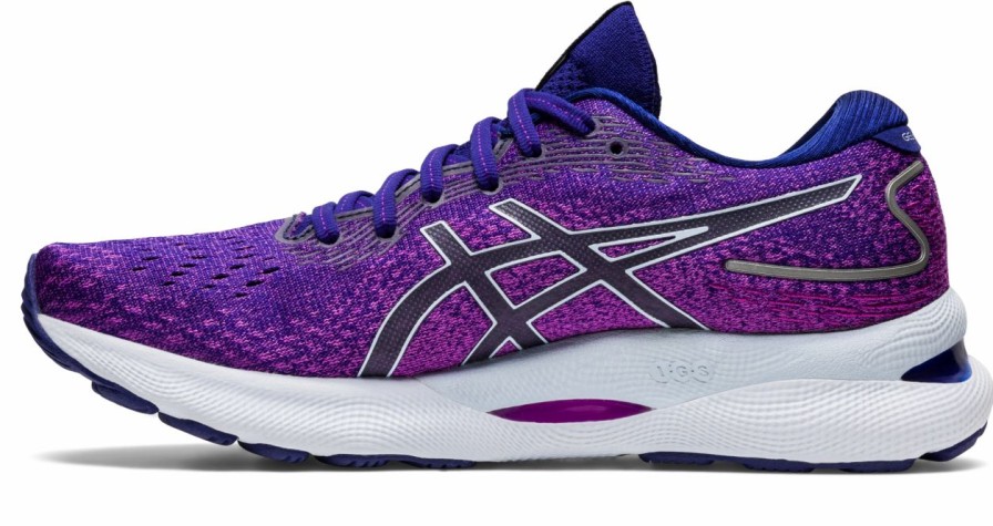 * Asics Women'S Gel-Nimbus 24 (500 Orchid/Soft Sky) | Footwear