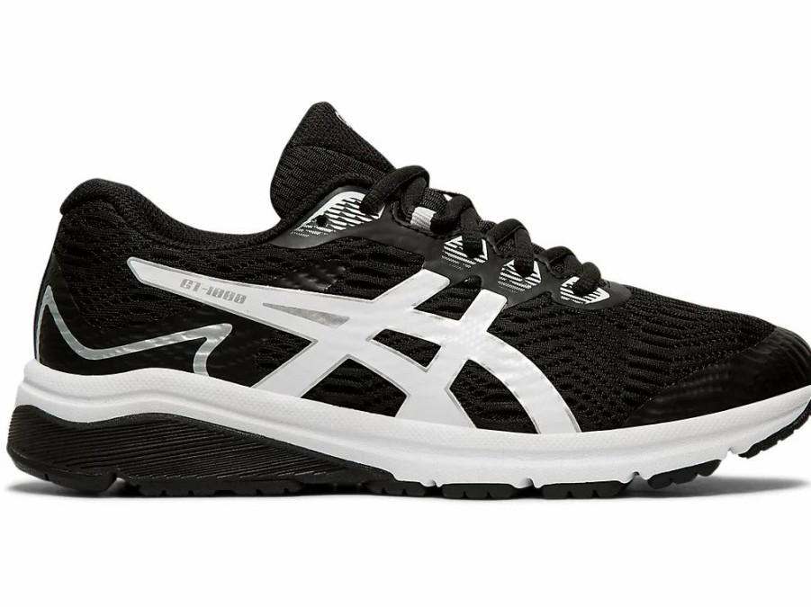 * Asics Kid'S Gt-1000 8 Gs (001 Black/White) | Footwear