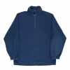 * Vintage Asics Fleece 3Xl Blue Polyester | Vintage Sweatshirts & Jumpers