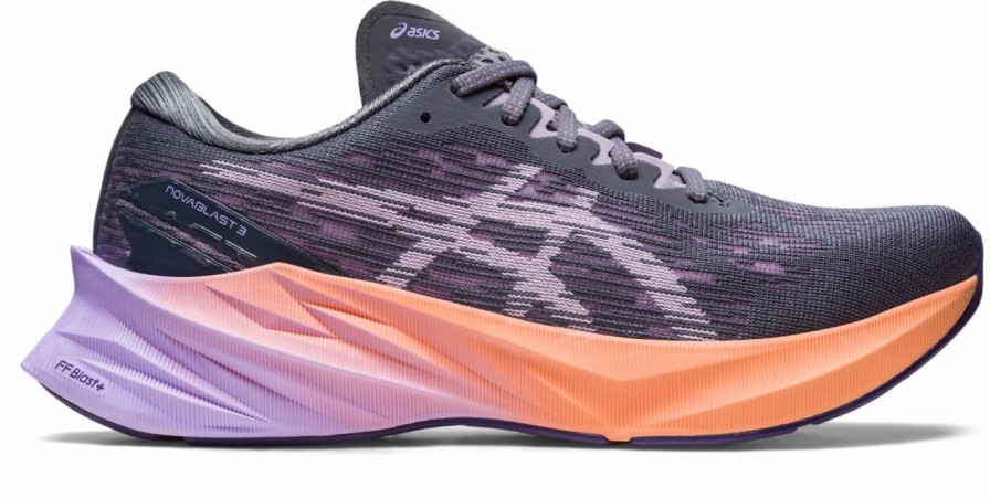 * Asics Women'S Novablast 3 (020 Metropolis/Dusk Violet) | Footwear