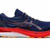 * Asics Men'S Gel-Kayano 29 (401 Deep Ocean/Cherry Tomato) | Footwear