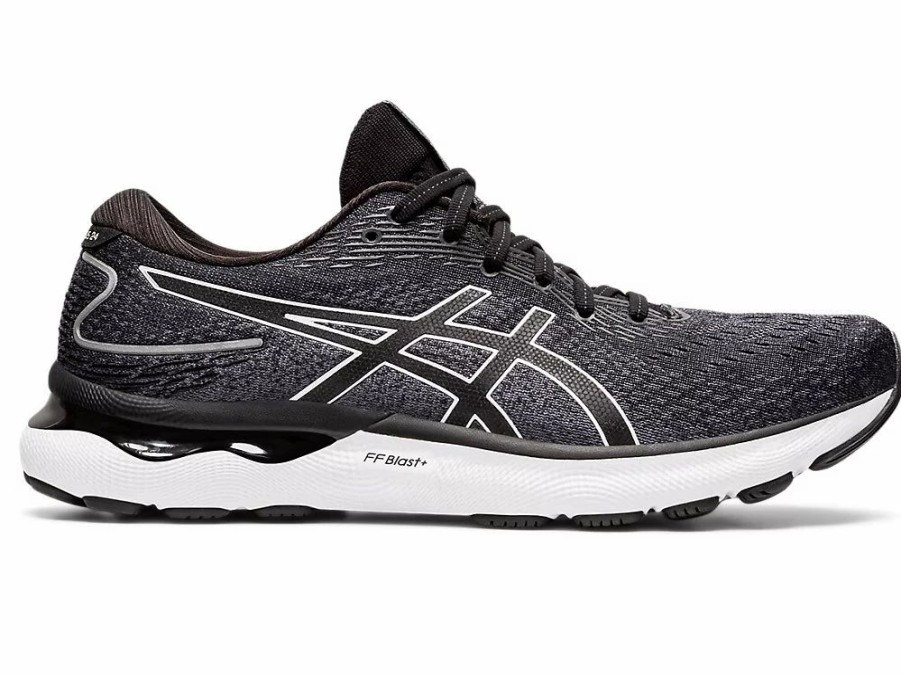 * Asics Men'S Gel-Nimbus 24 (001 Black/White) | Footwear