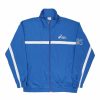 * Vintage Asics Track Jacket Xl Blue Polyester | Vintage Jackets & Coats