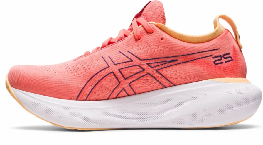 * Asics Women'S Gel-Nimbus 25 (700 Papaya/Dusty Purple) | Footwear