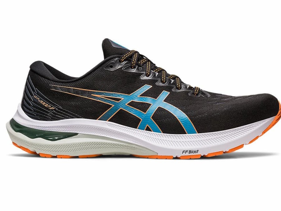 * Asics Men'S Gt-2000 11 Extra Wide (006 Black/Sun Peach) | Footwear