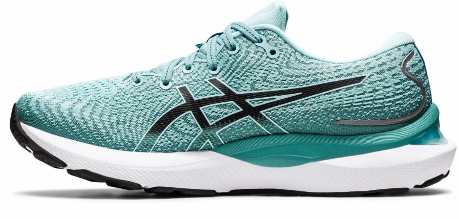 * Asics Women'S Gel-Cumulus 24 (300 Oasis Green/Black) | Footwear