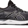 * Asics Women'S Gel-Nimbus 24 Wide (001 Black/Pure Silver) | Footwear