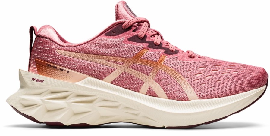 * Asics Women'S Novablast 2 (700 Smokey Rose/Pure Bronze) | Footwear