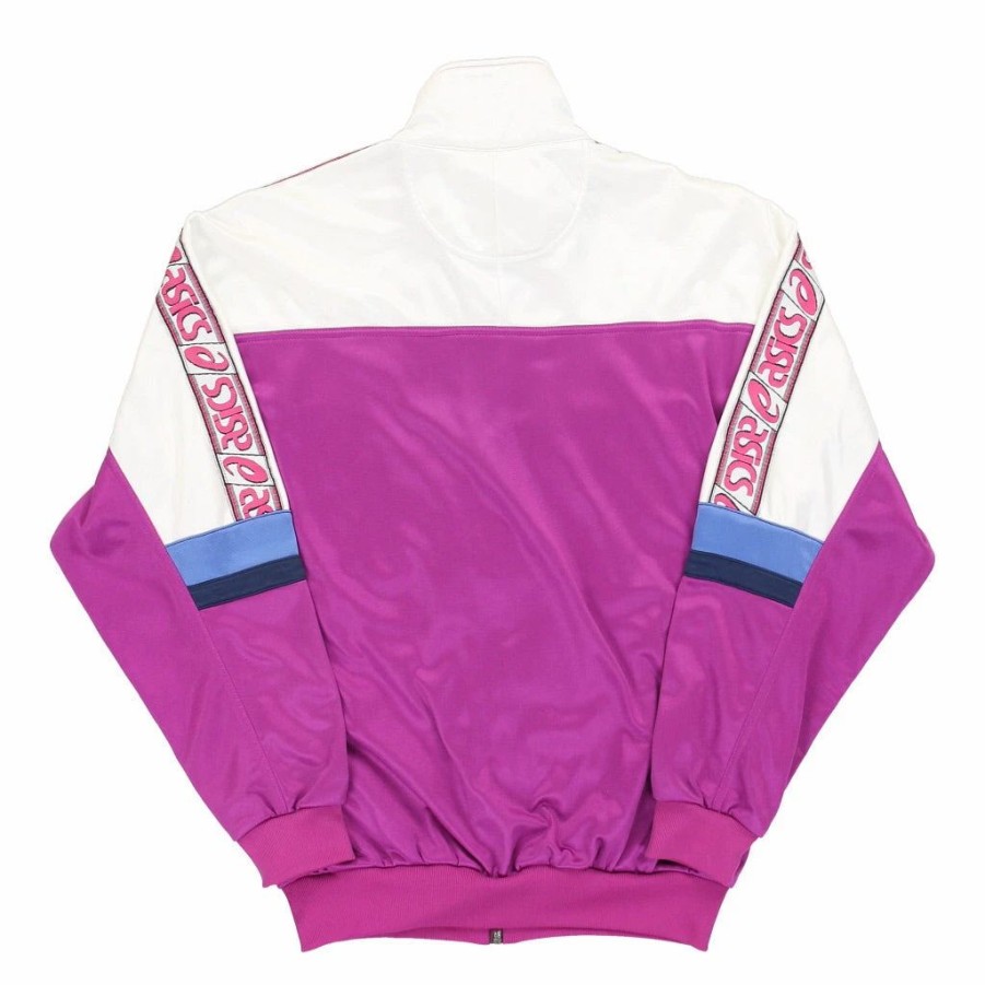 * Vintage Asics Track Jacket Large Pink Polyester | Vintage Jackets & Coats