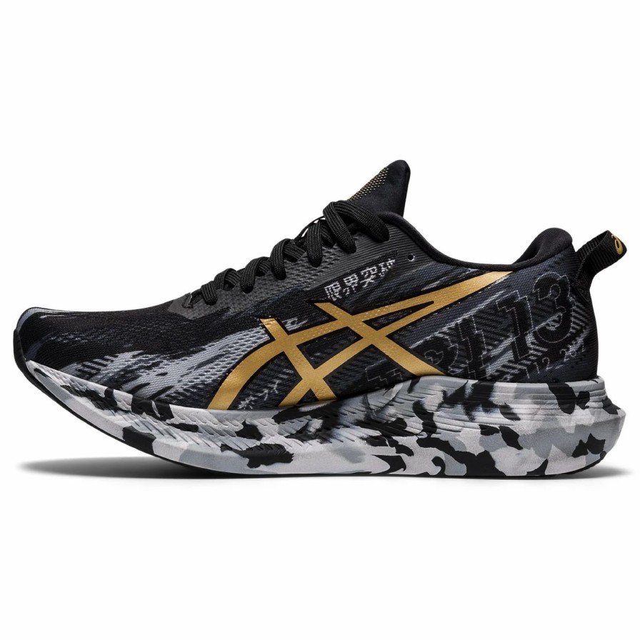 * Asics Women'S Gel-Noosa Tri 13 (001 Black/Pure Gold) | Footwear