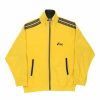 * Vintage Asics Track Jacket Medium Yellow Polyester | Vintage Jackets & Coats